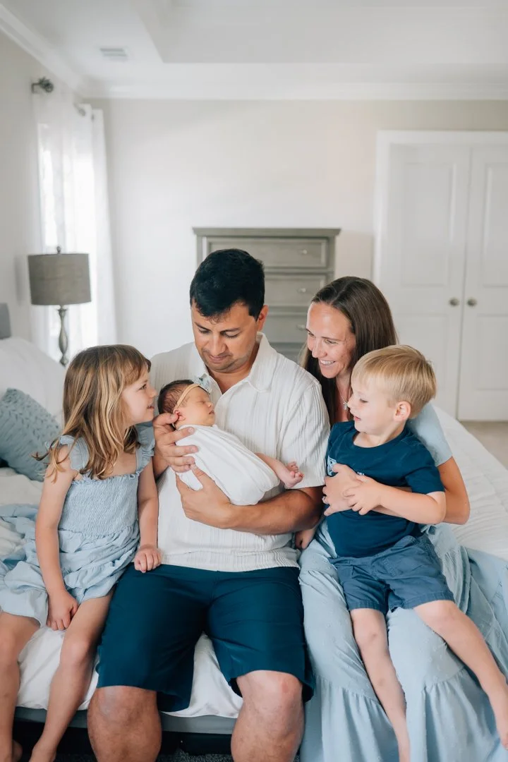 Best in home newborn photographers in simpsonville