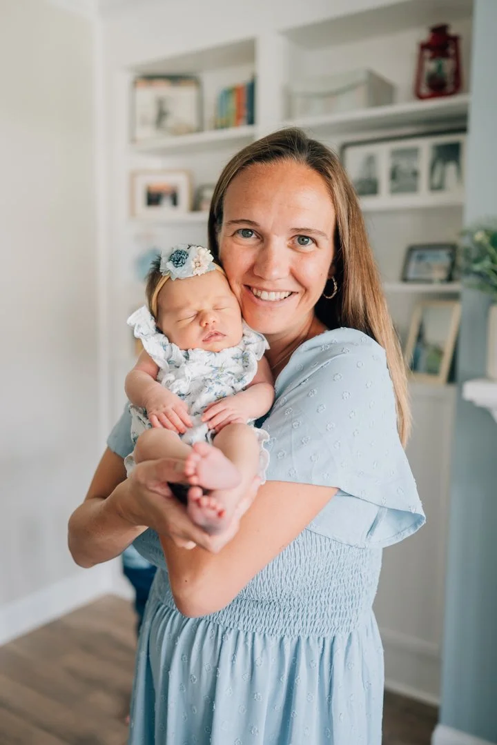 Best in home newborn photographers in simpsonville