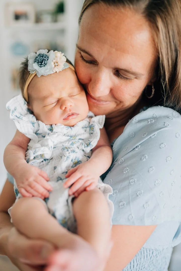 Best in home newborn photographers in simpsonville