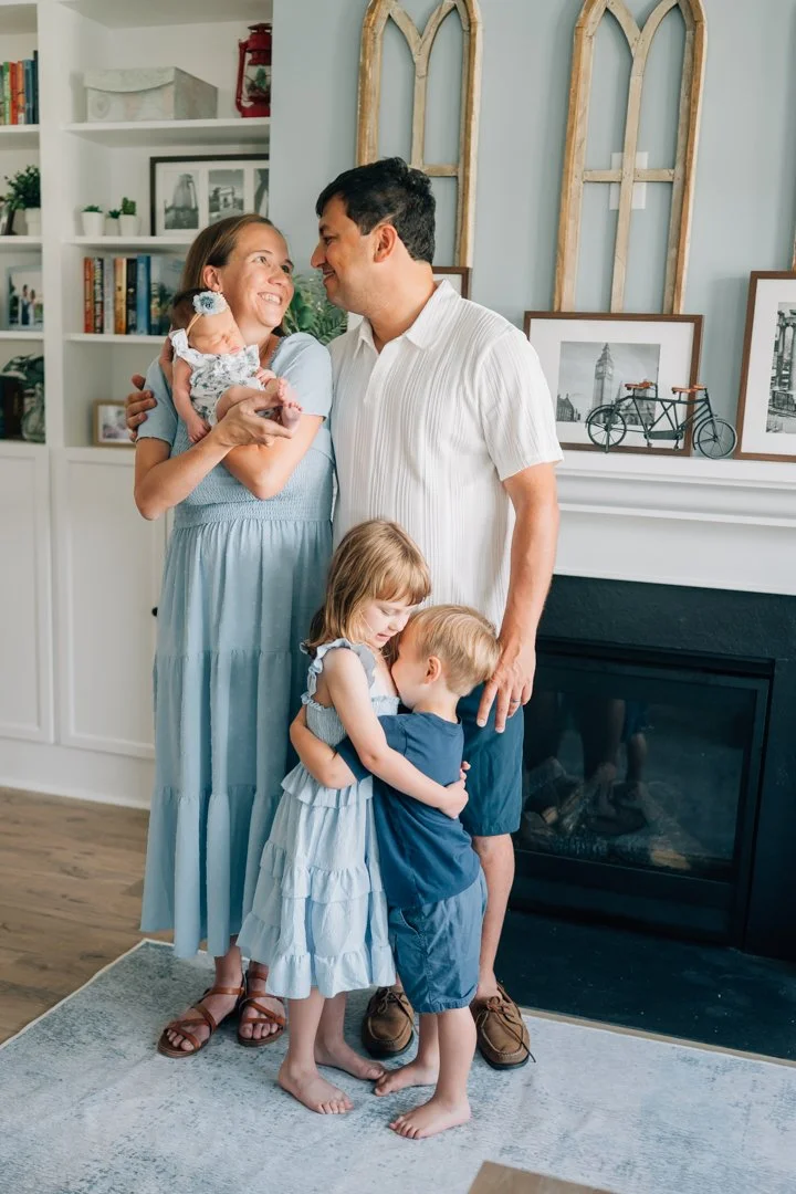 Best in home newborn photographers in simpsonville