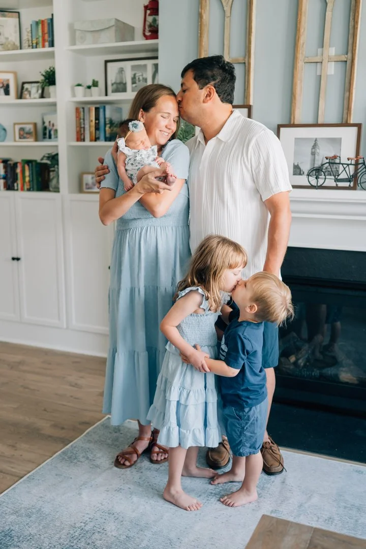Best in home newborn photographers in simpsonville