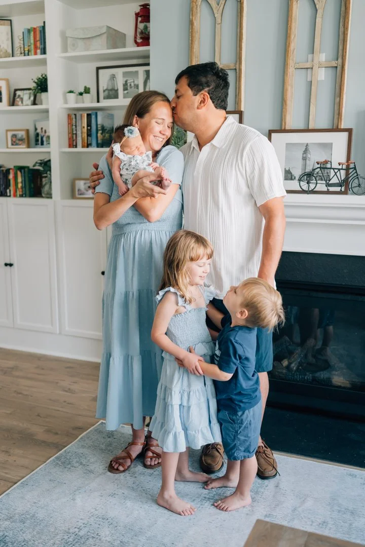 Best in home newborn photographers in simpsonville