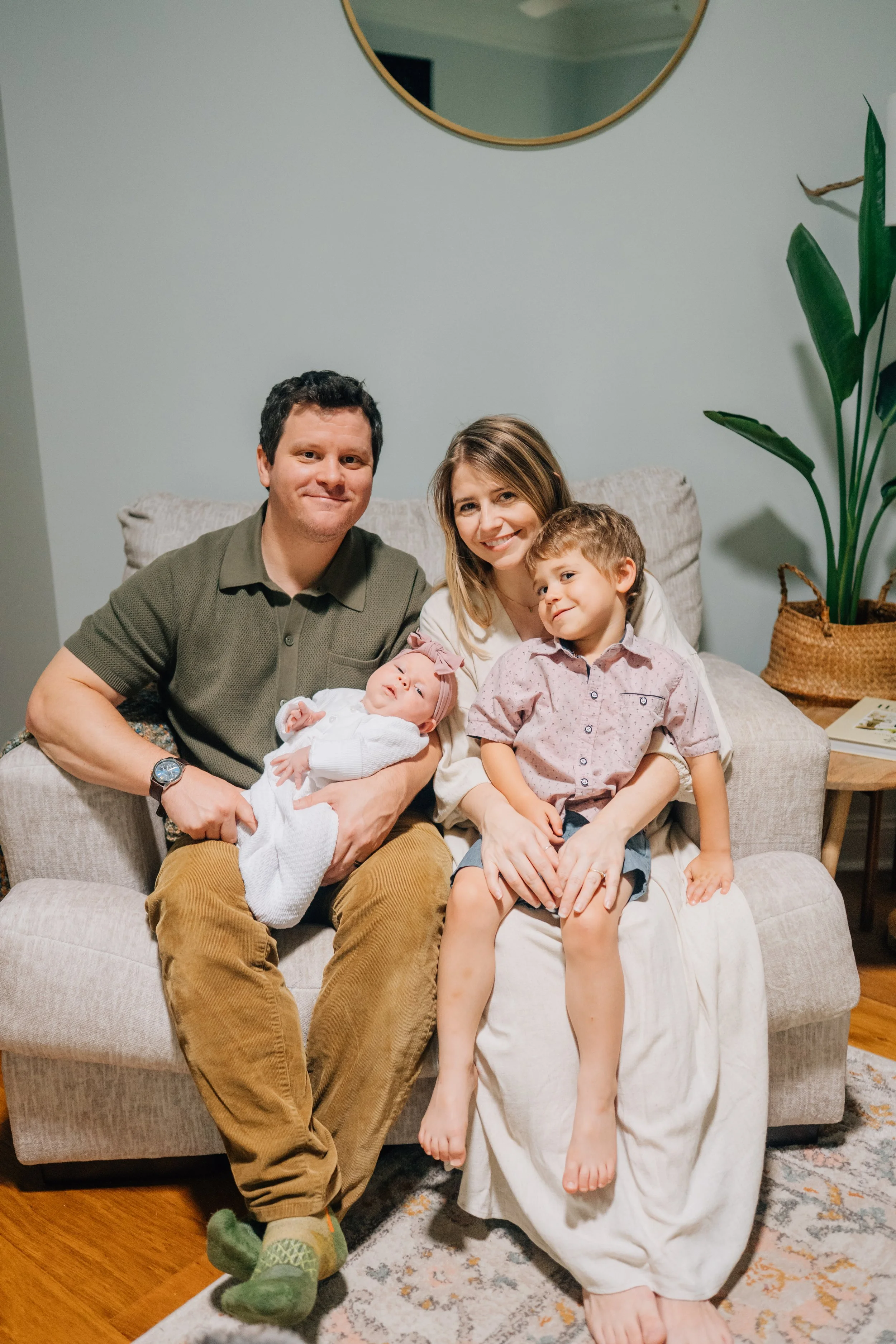 Best Baby Photographers in Greenville, SC | In-Home Newborn Session