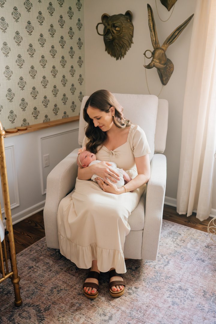 Travelers Rest In Home Newborn Photographer