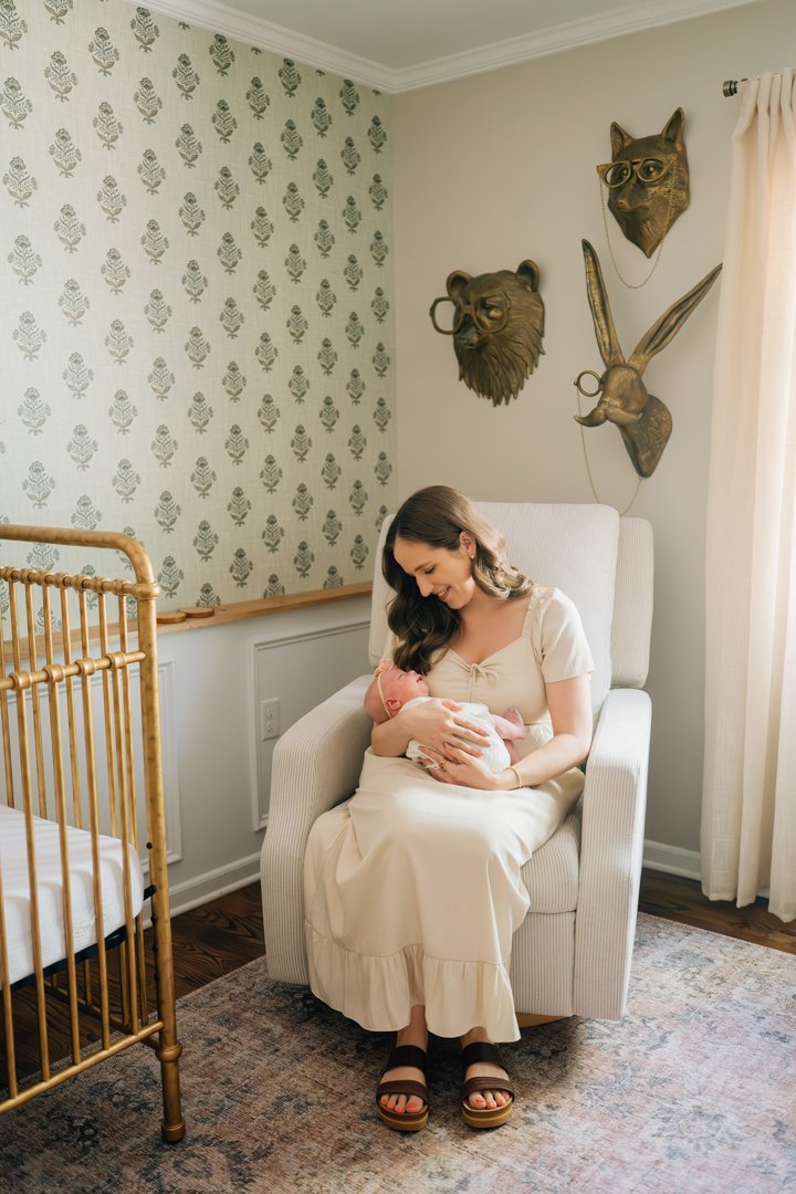 Travelers Rest In Home Newborn Photographer