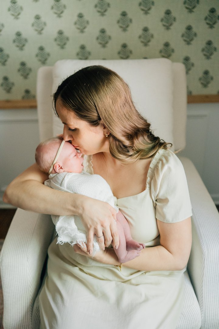 Travelers Rest In Home Newborn Photographer