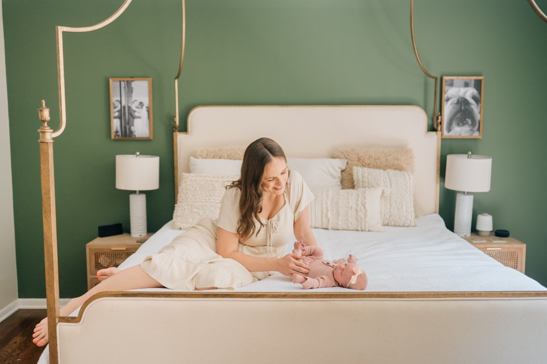Travelers Rest In Home Newborn Photographer