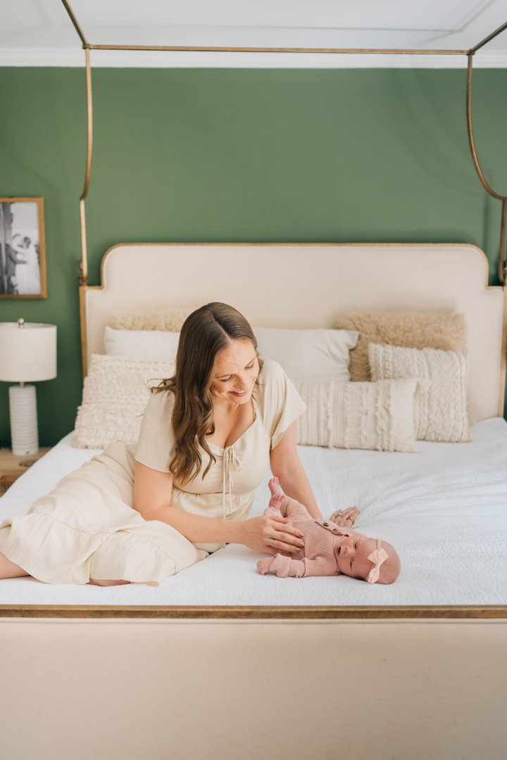 Travelers Rest In Home Newborn Photographer