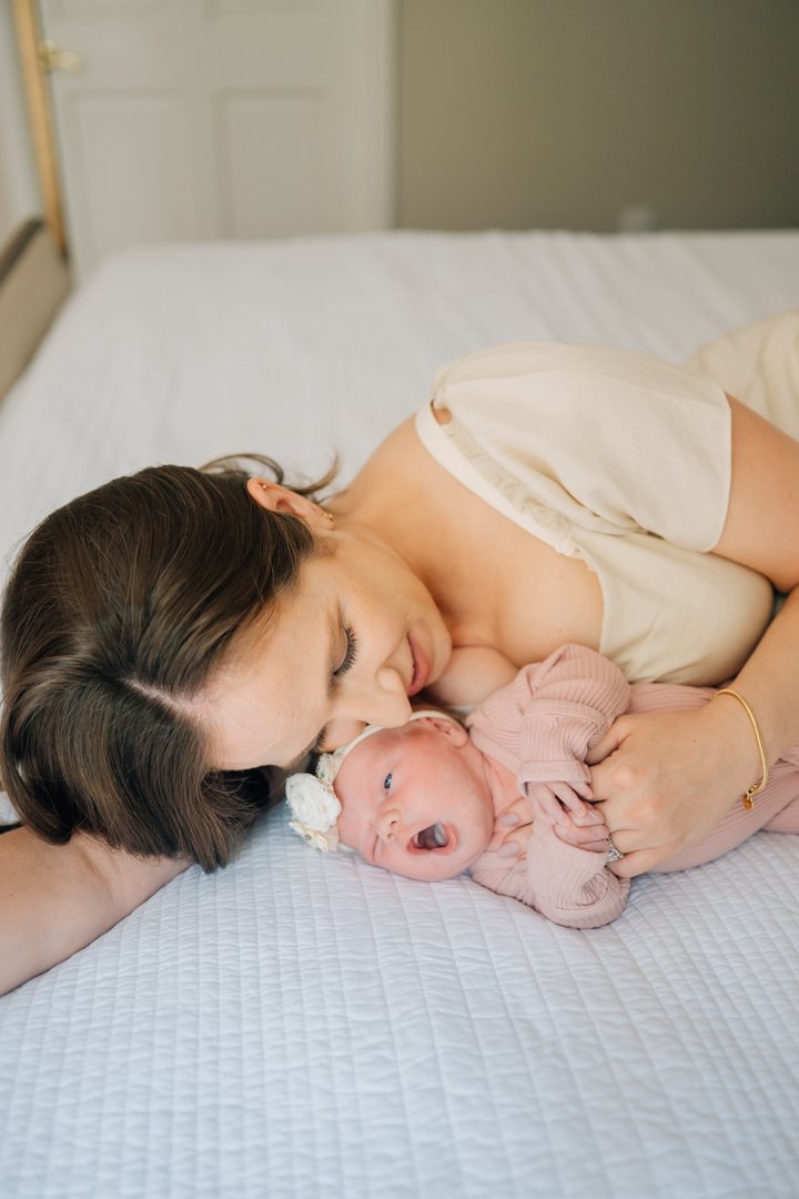 Travelers Rest In Home Newborn Photographer