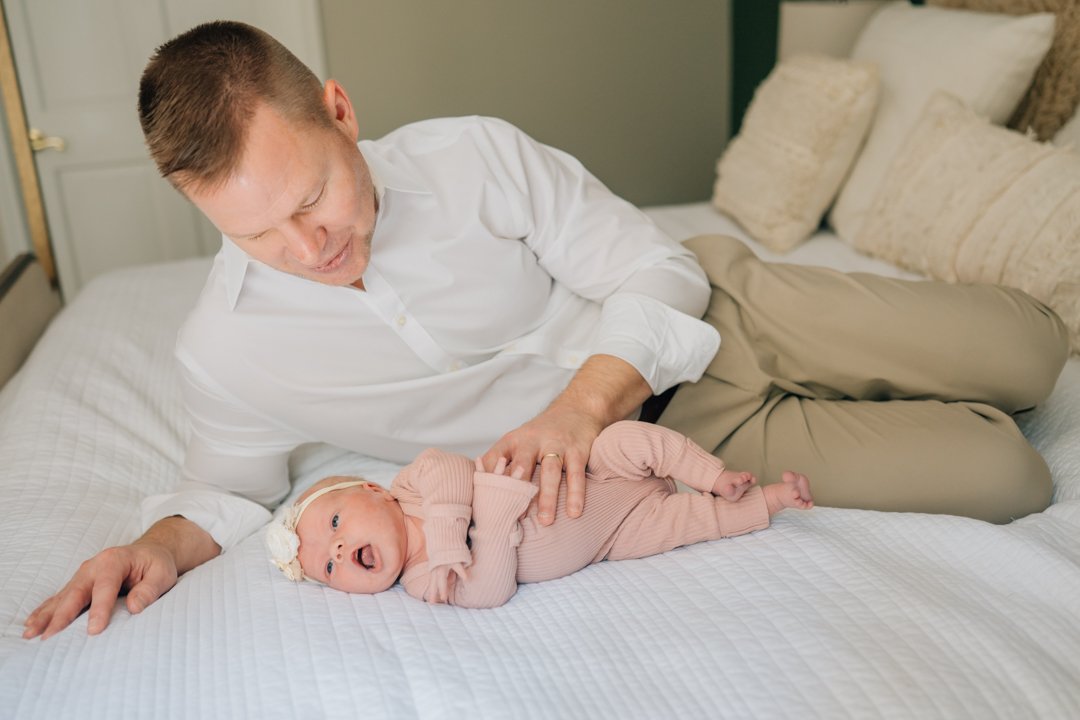Travelers Rest In Home Newborn Photographer