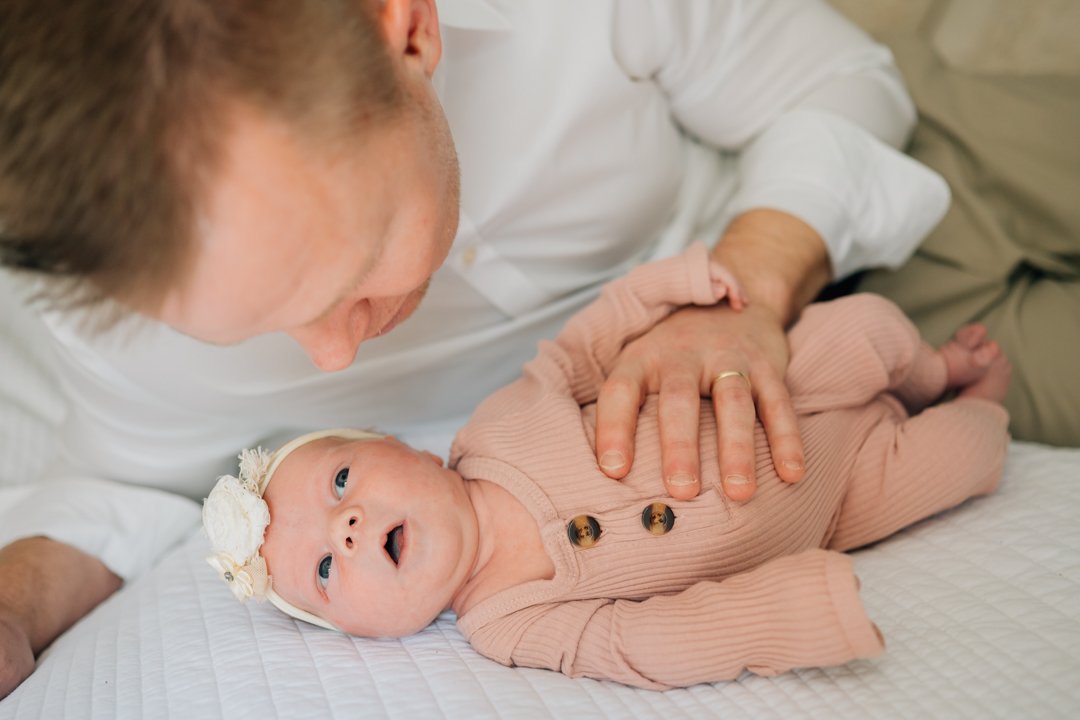 Travelers Rest In Home Newborn Photographer