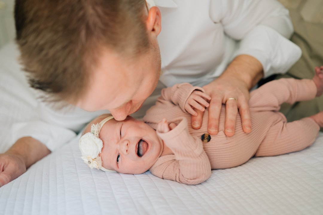 Travelers Rest In Home Newborn Photographer