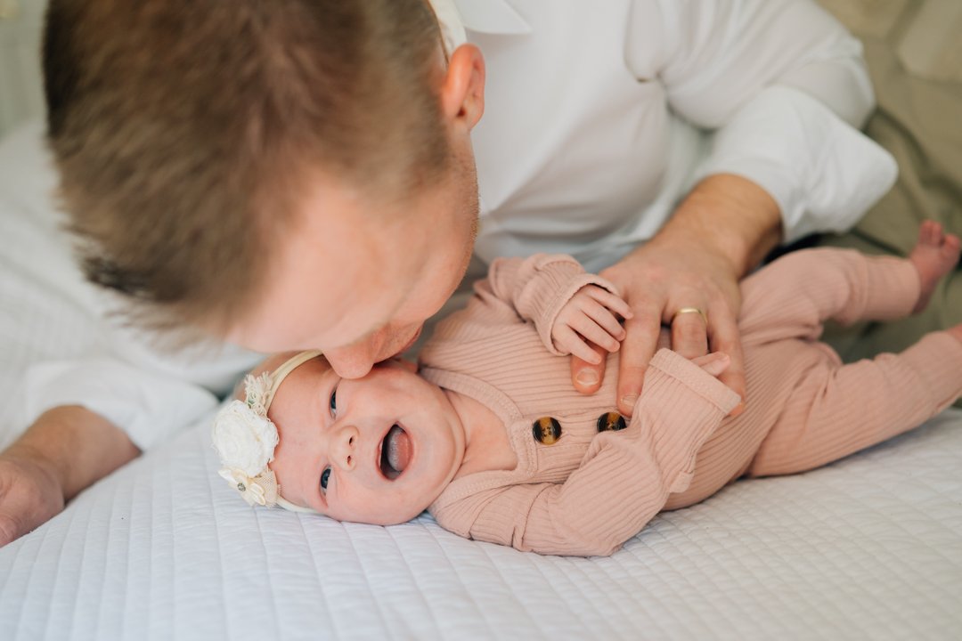 Travelers Rest In Home Newborn Photographer