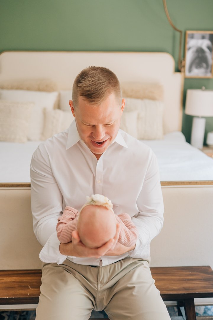Travelers Rest In Home Newborn Photographer