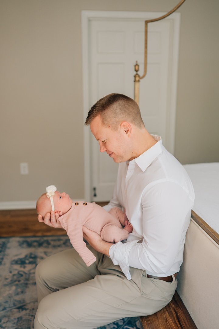 Travelers Rest In Home Newborn Photographer