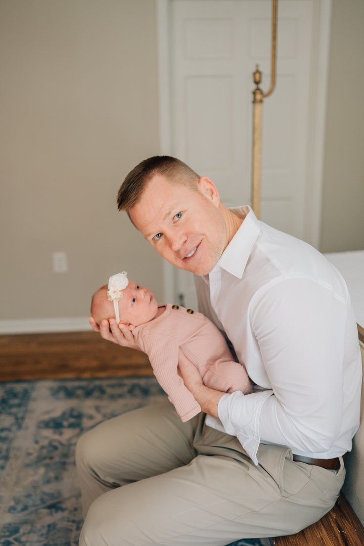 Travelers Rest In Home Newborn Photographer