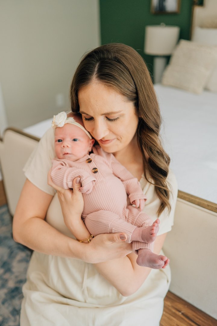 Travelers Rest In Home Newborn Photographer