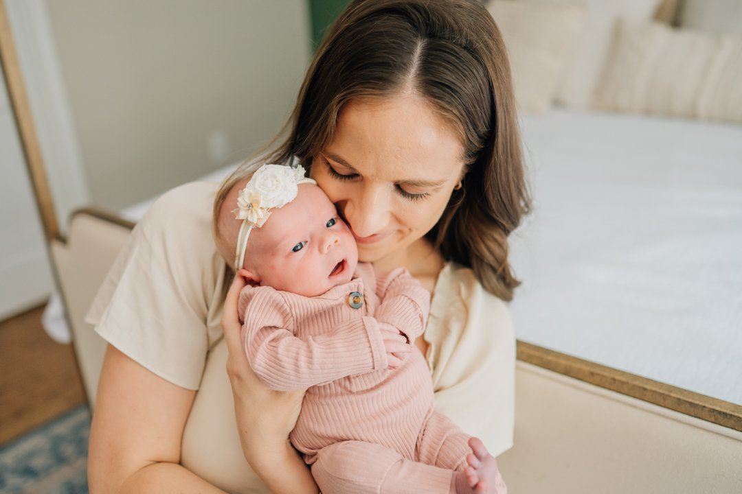 Travelers Rest In Home Newborn Photographer