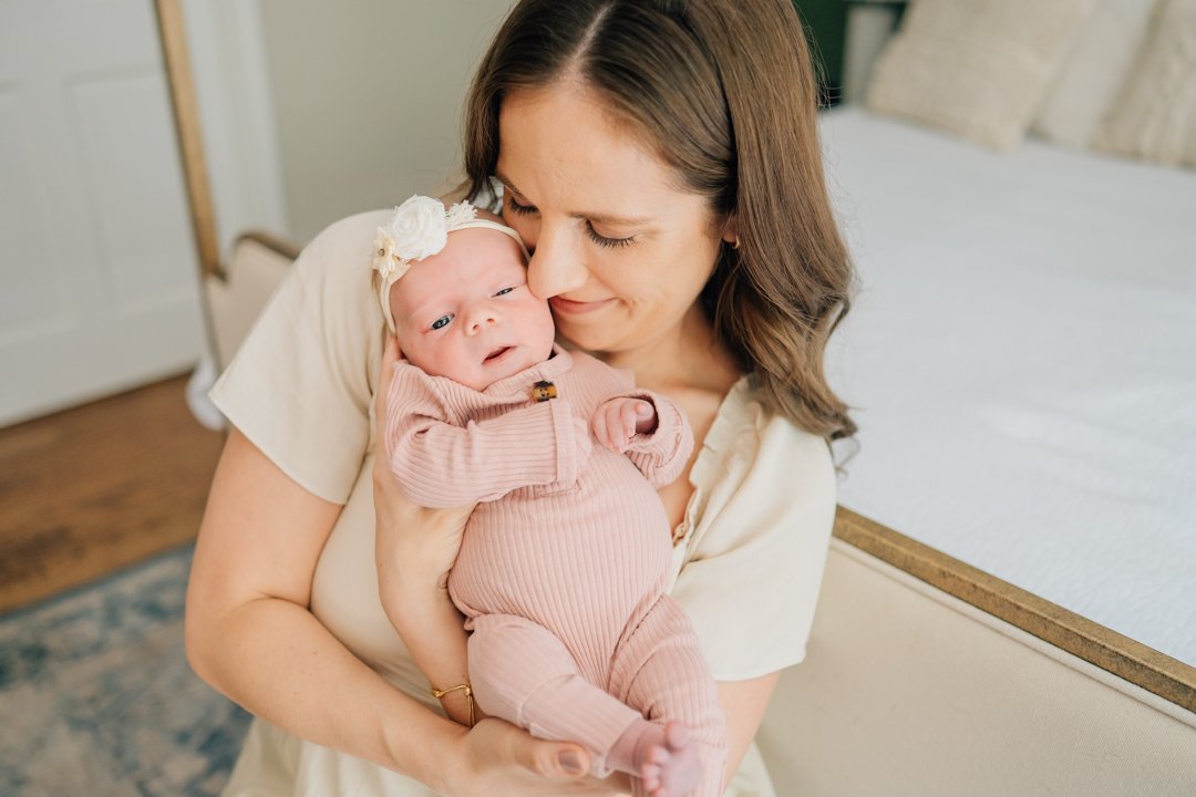Travelers Rest In Home Newborn Photographer