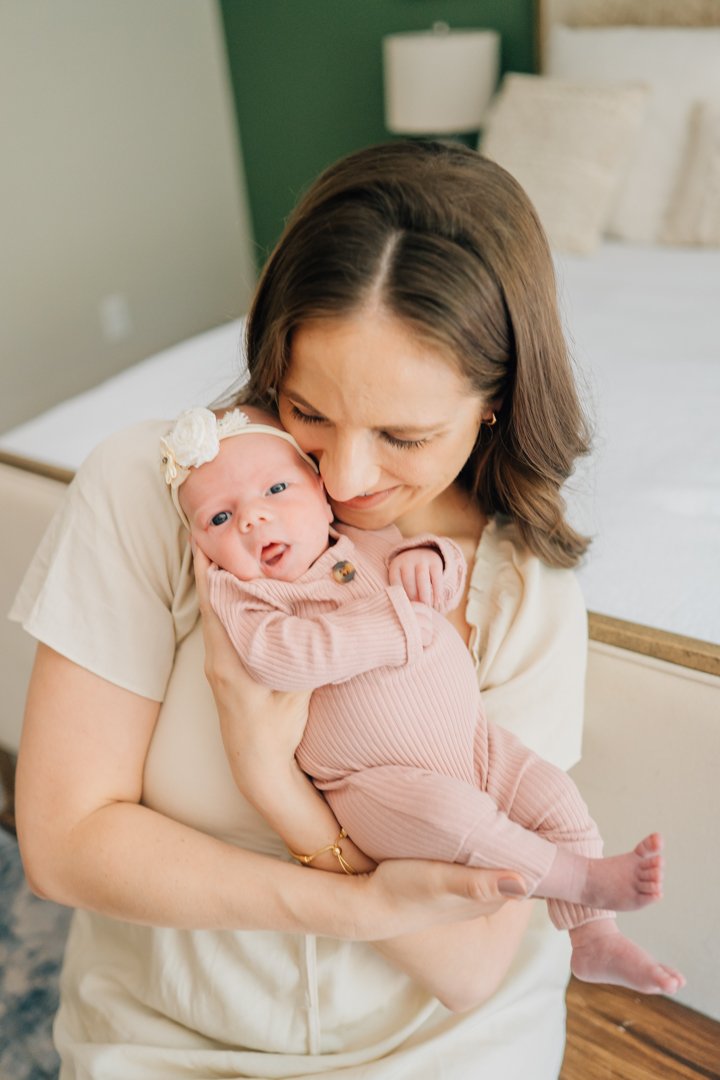 Travelers Rest In Home Newborn Photographer