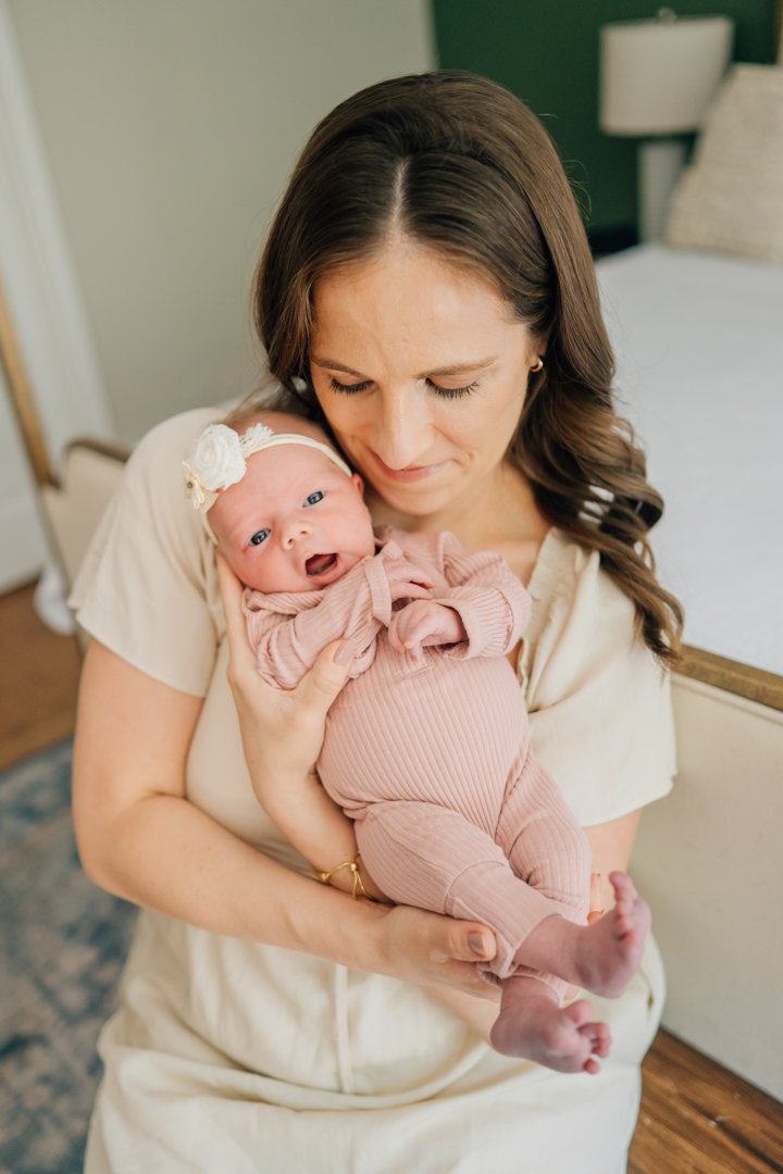 Travelers Rest In Home Newborn Photographer