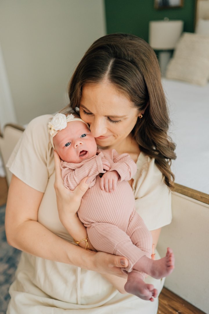 Travelers Rest In Home Newborn Photographer