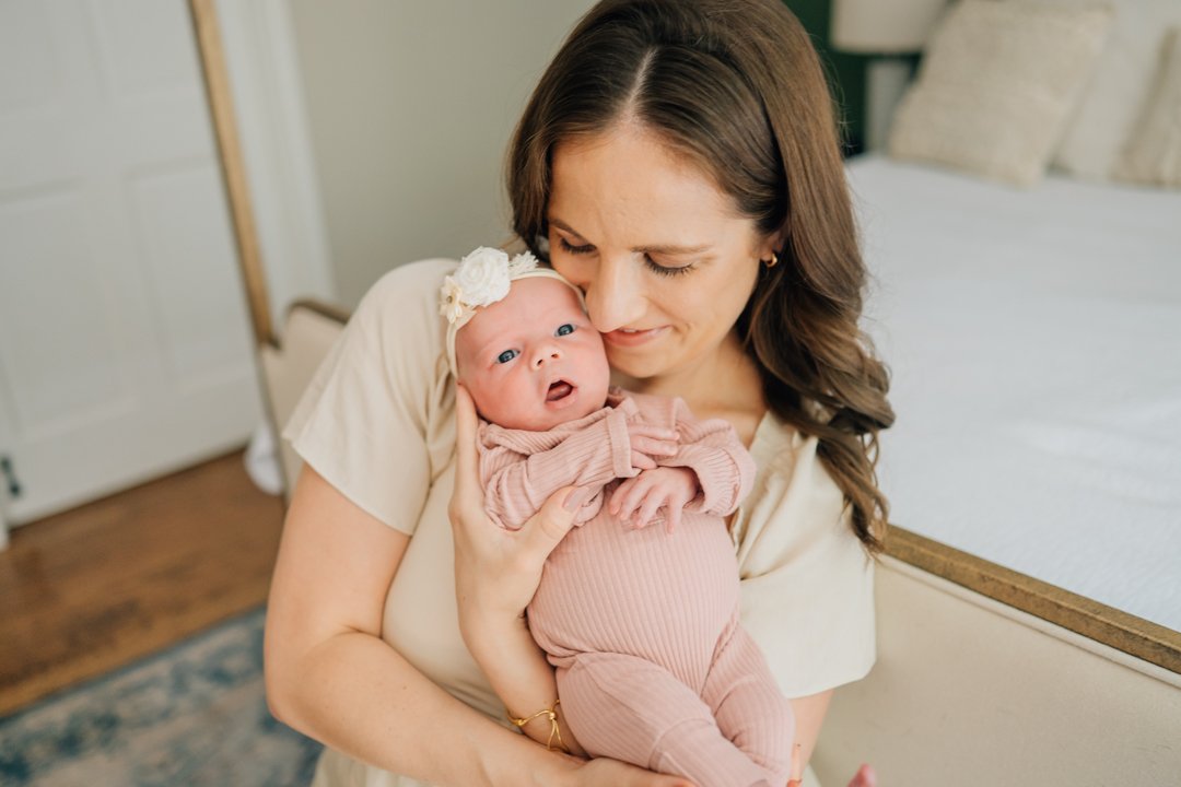 Travelers Rest In Home Newborn Photographer