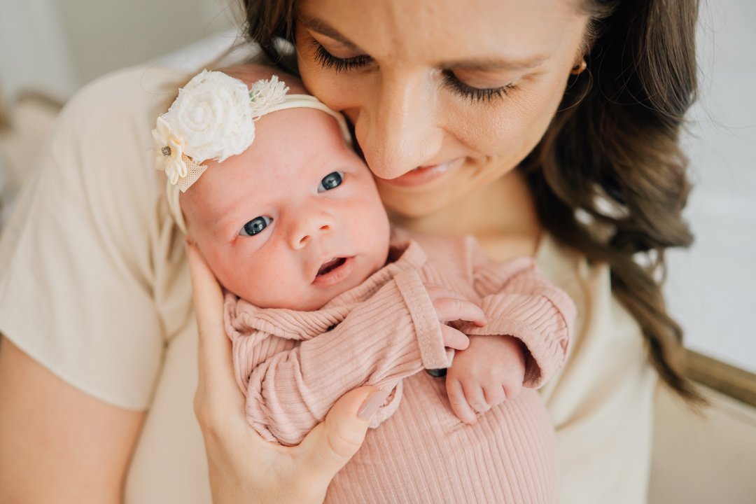 Travelers Rest In Home Newborn Photographer