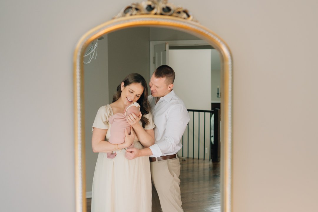Travelers Rest In Home Newborn Photographer