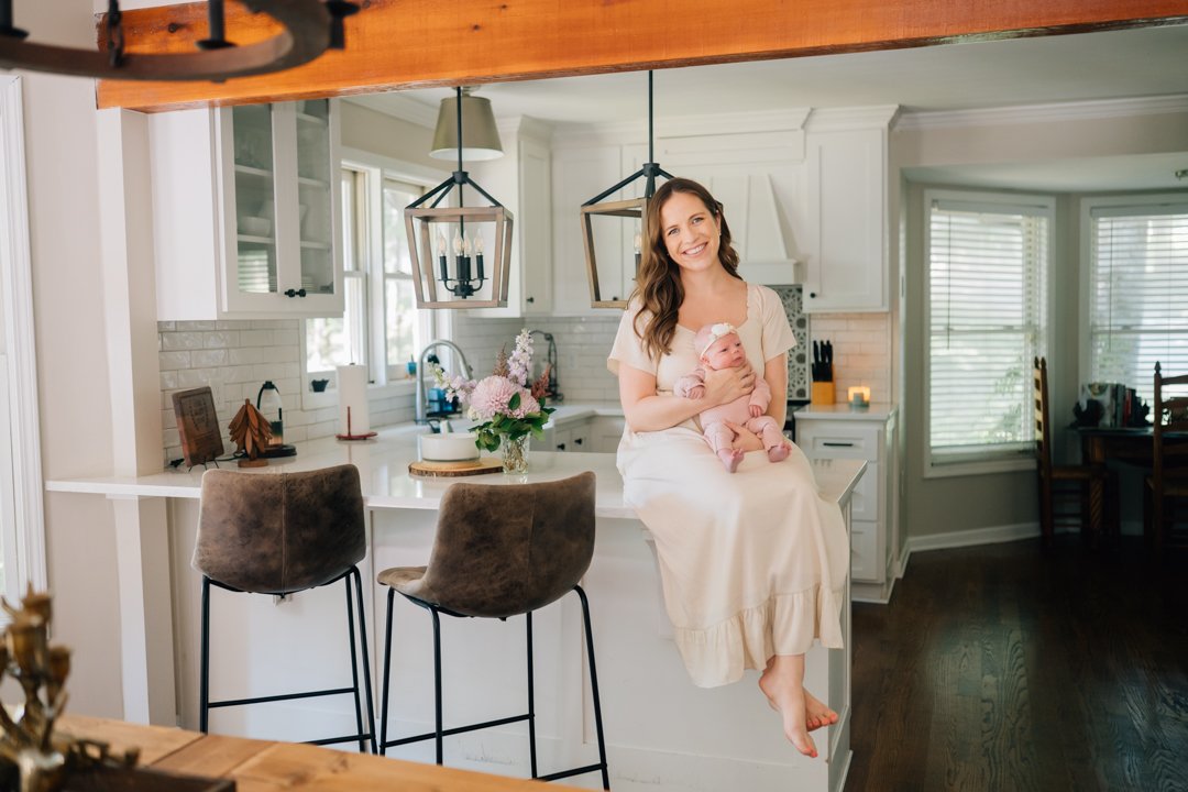 Travelers Rest In Home Newborn Photographer