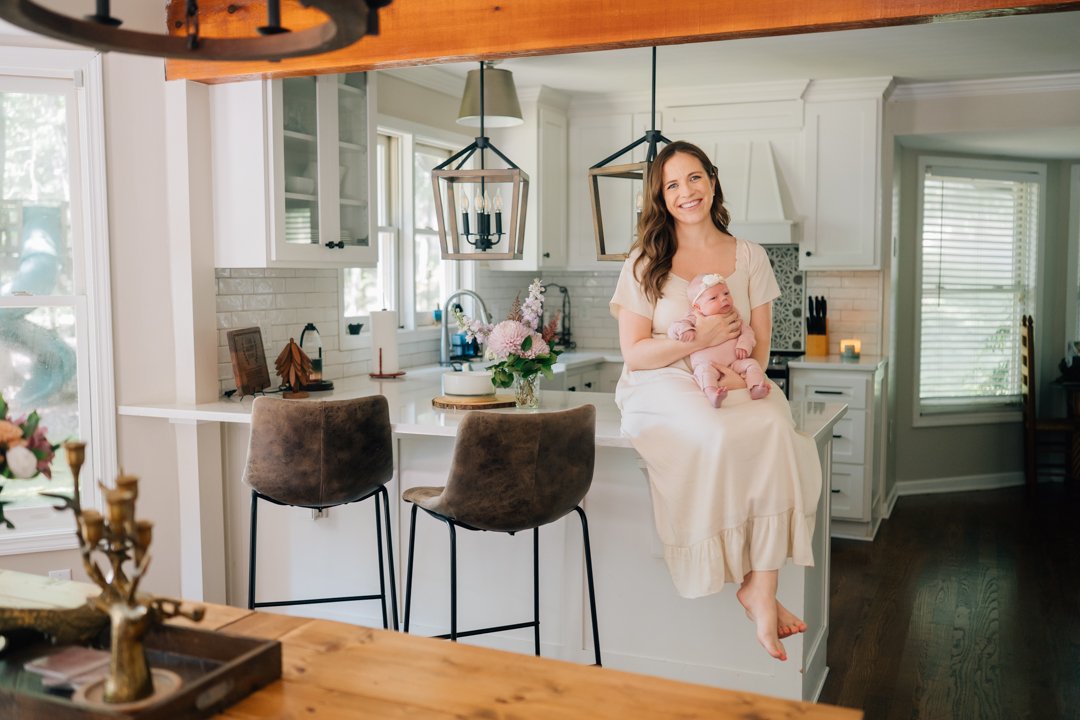 Travelers Rest In Home Newborn Photographer