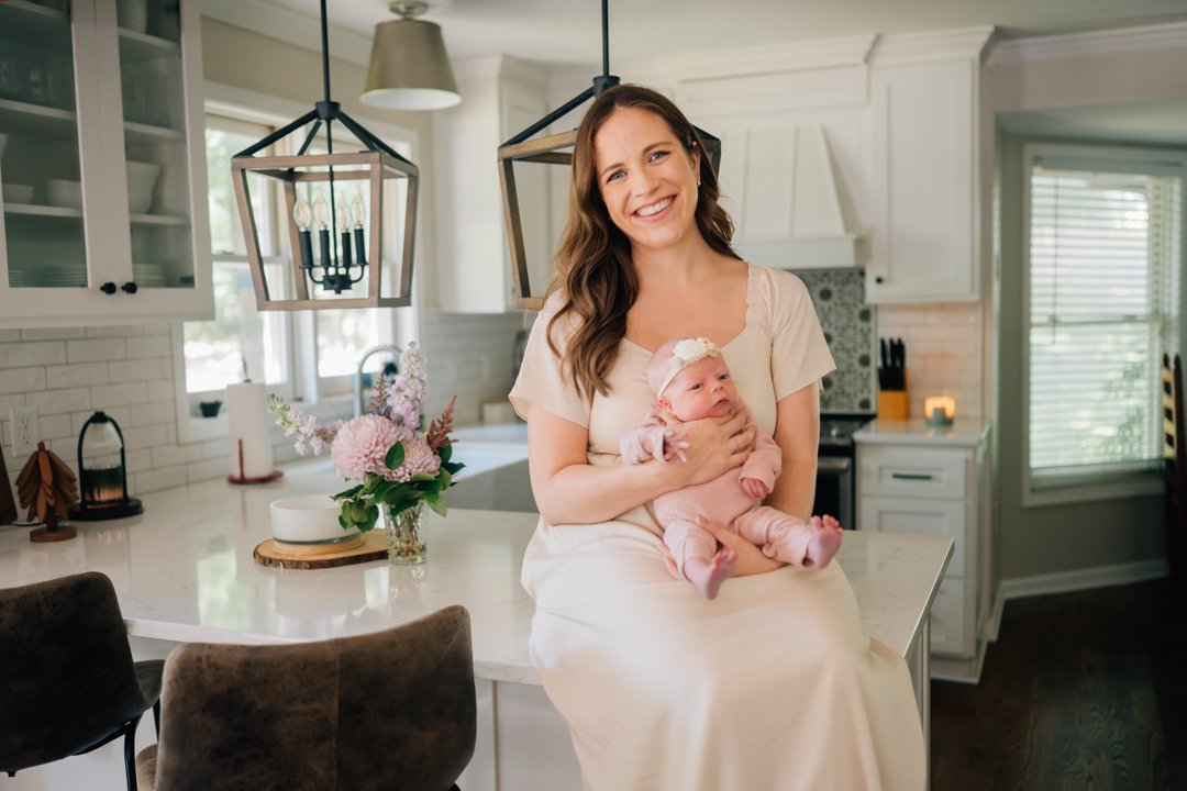 Travelers Rest In Home Newborn Photographer