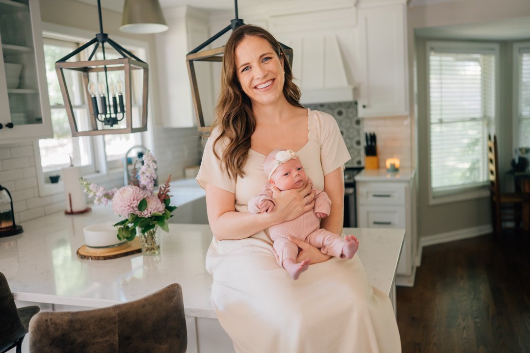 Travelers Rest In Home Newborn Photographer
