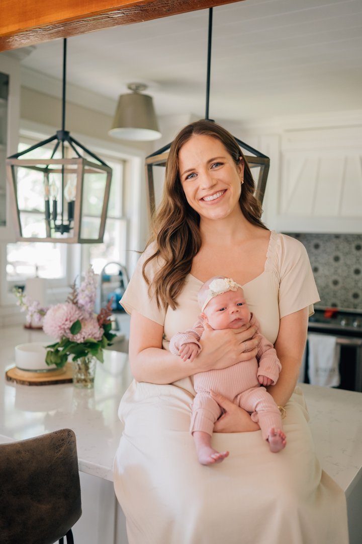 Travelers Rest In Home Newborn Photographer