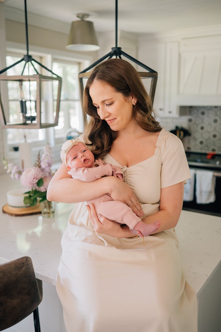 Travelers Rest In Home Newborn Photographer