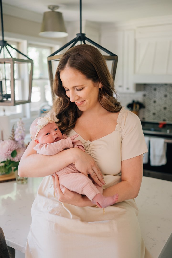 Travelers Rest In Home Newborn Photographer