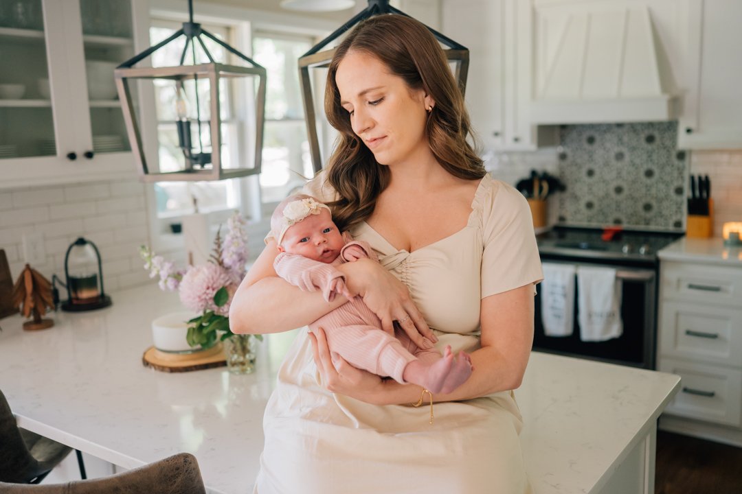 Travelers Rest In Home Newborn Photographer