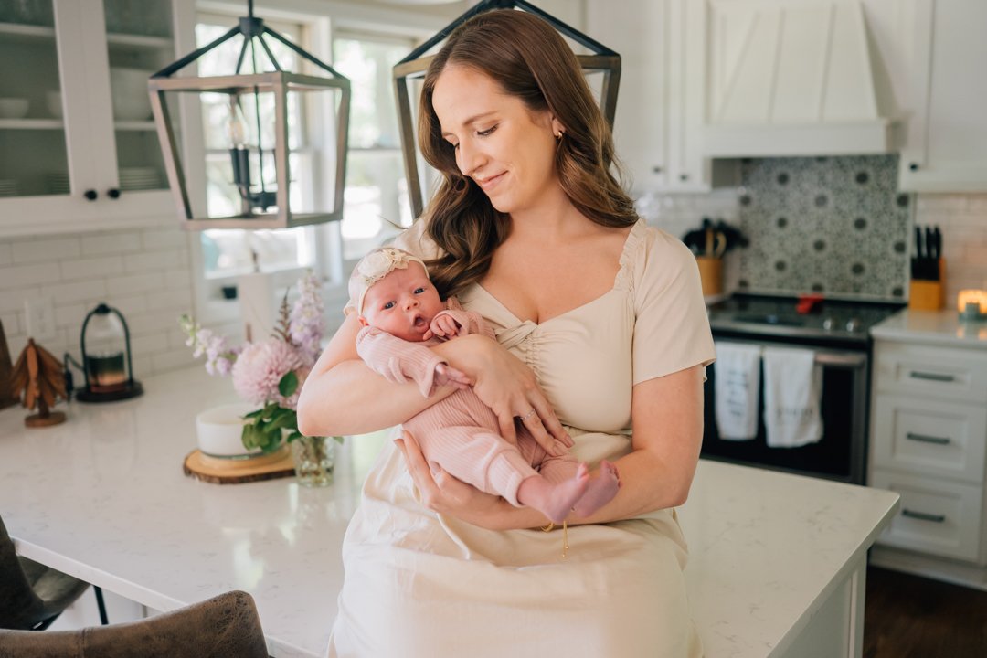 Travelers Rest In Home Newborn Photographer