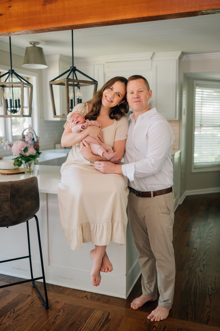 Travelers Rest In Home Newborn Photographer