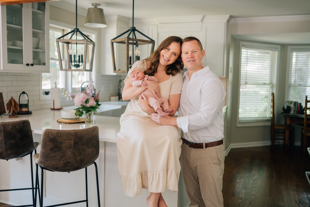 Travelers Rest In Home Newborn Photographer