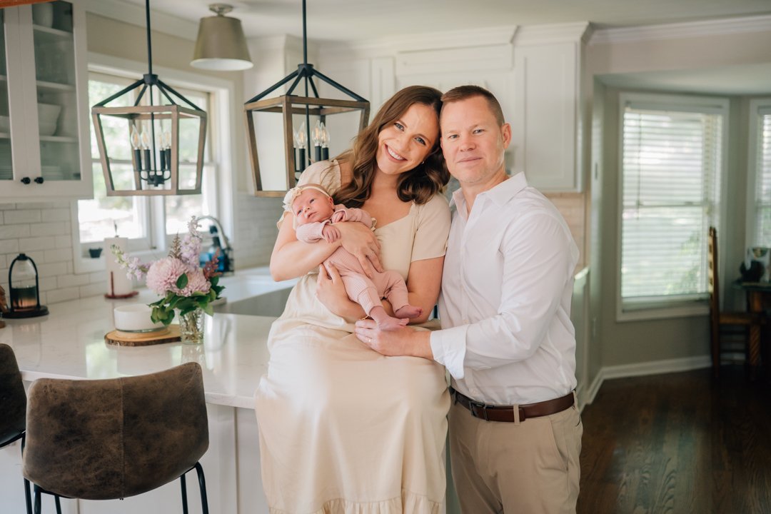 Travelers Rest In Home Newborn Photographer