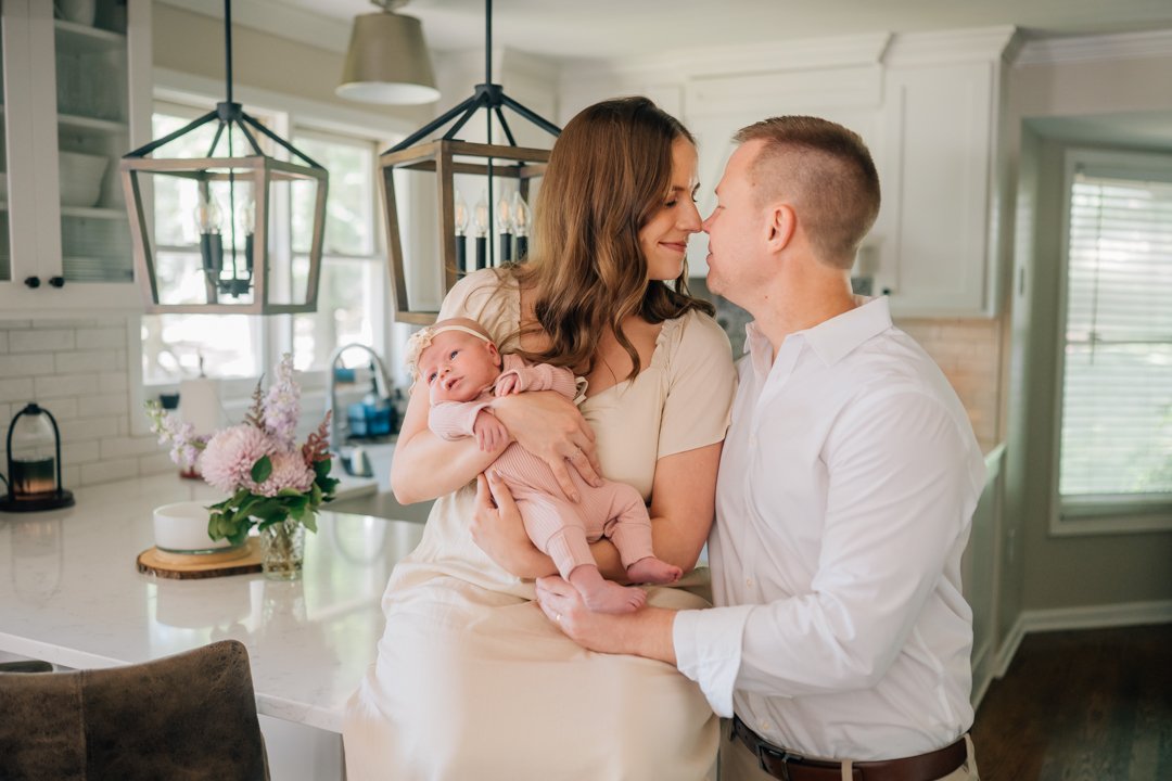 Travelers Rest In Home Newborn Photographer
