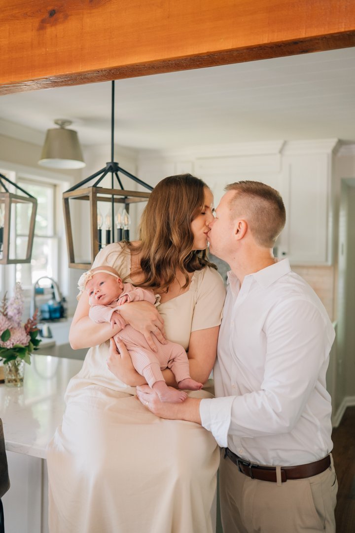 Travelers Rest In Home Newborn Photographer