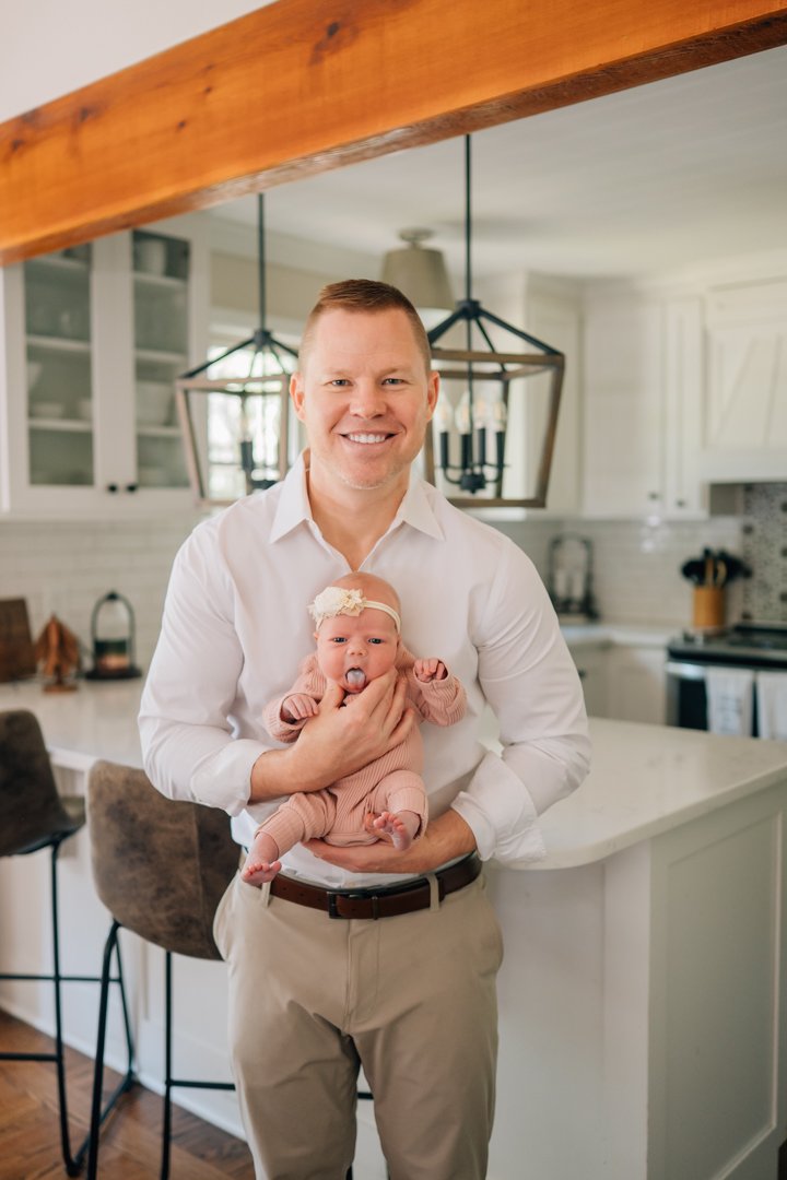 Travelers Rest In Home Newborn Photographer