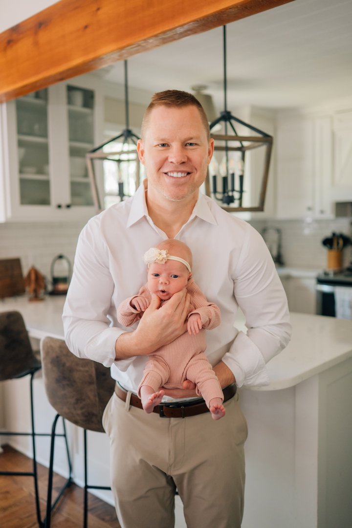 Travelers Rest In Home Newborn Photographer
