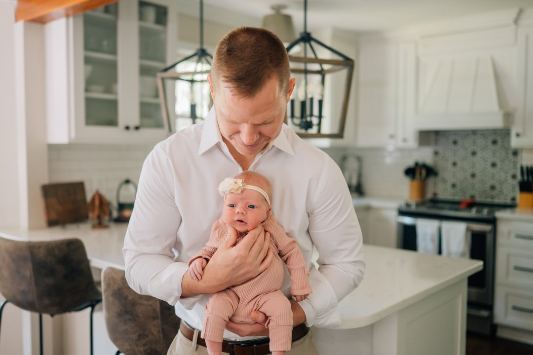 Travelers Rest In Home Newborn Photographer