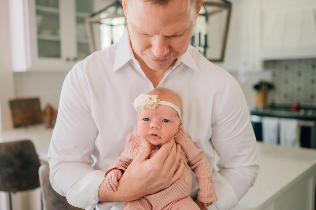 Travelers Rest In Home Newborn Photographer