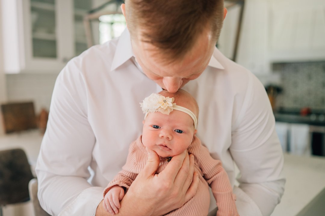 Travelers Rest In Home Newborn Photographer