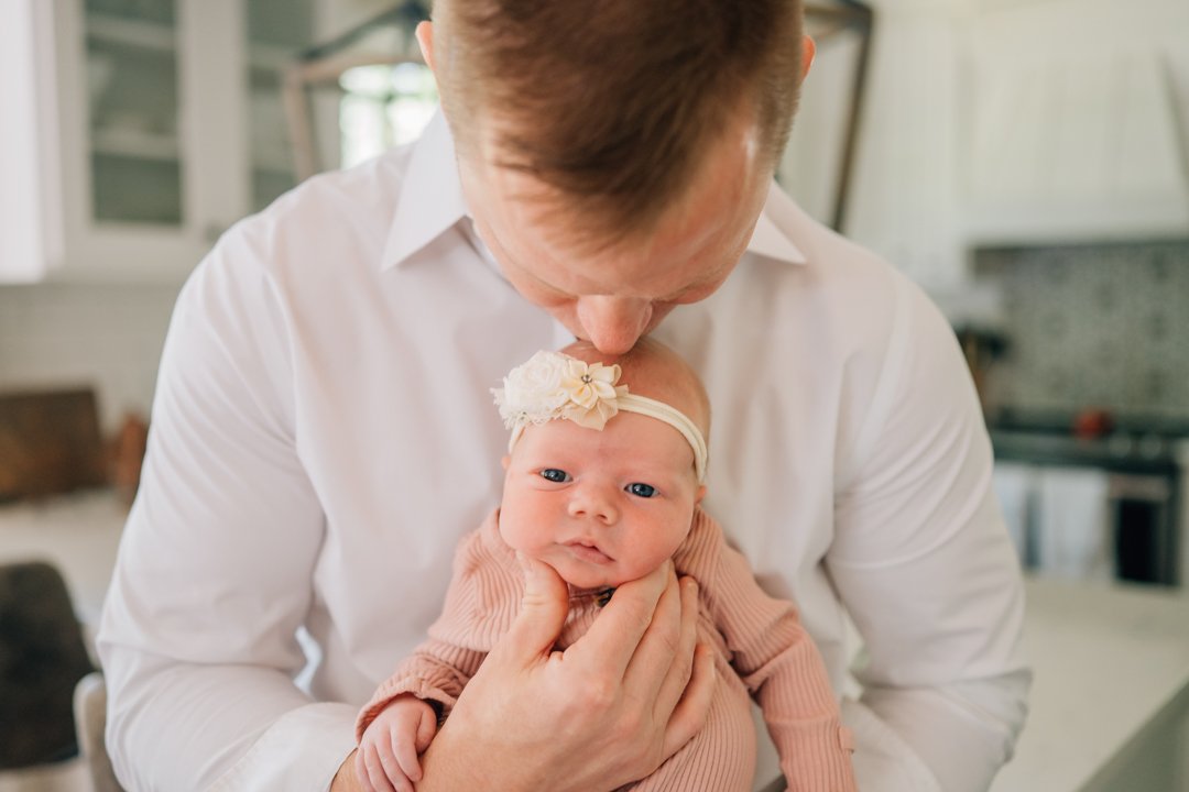 Travelers Rest In Home Newborn Photographer