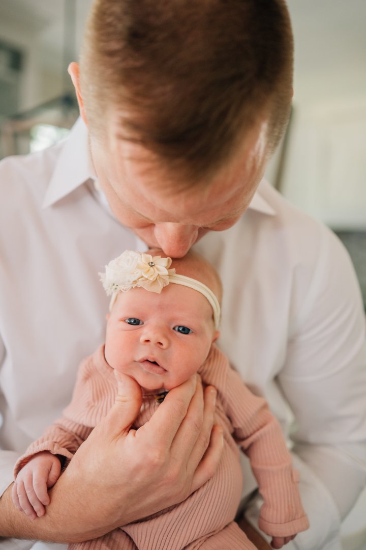 Travelers Rest In Home Newborn Photographer